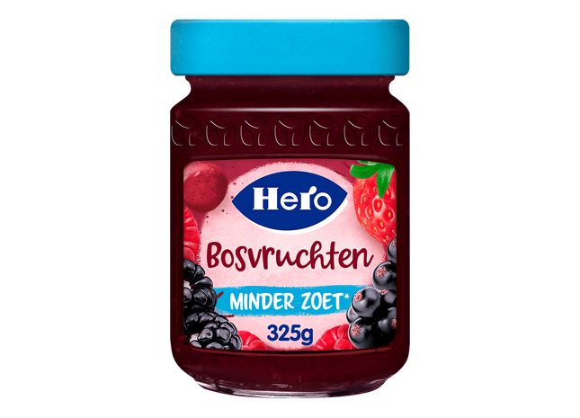 Hero Jam minder zoet bosvruchten