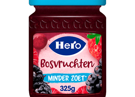 Hero Jam less sweet forest fruits