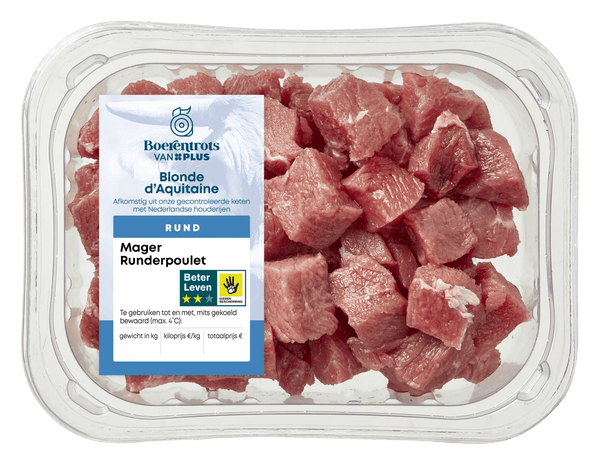 Boerentrots Lean Beef Pieces Blonde d'Aquitaine