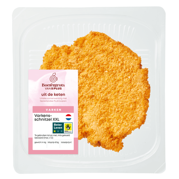 Boerentrots Schweineschnitzel XXL