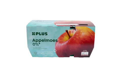 Appelmoes cups 0%