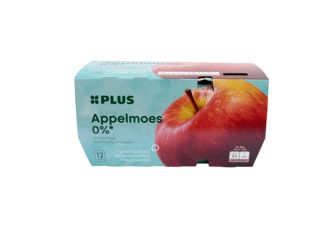 Appelmoes cups 0%