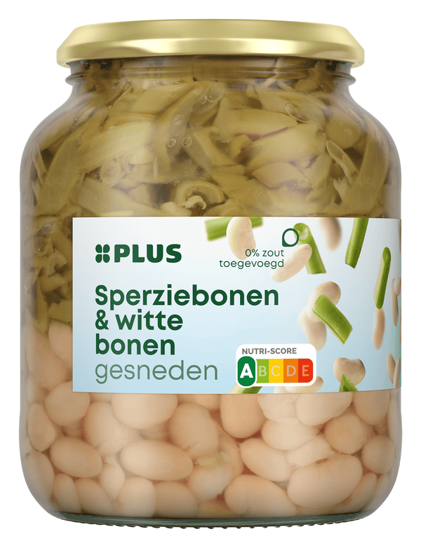 Green beans with white beans
