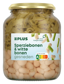 Green beans with white beans