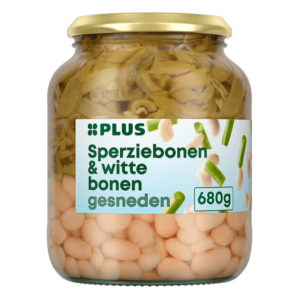 Green beans with white beans