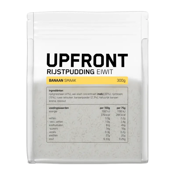 Upfront Eiwit rijstpudding banaan smaak