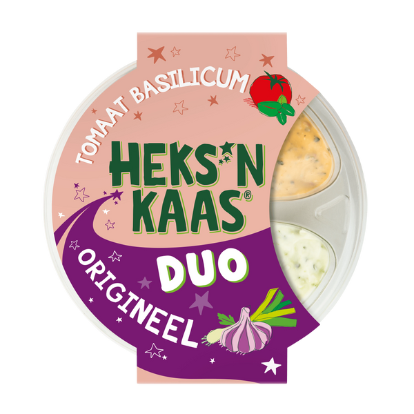Heks'nkaas Duodip Original & Tomato