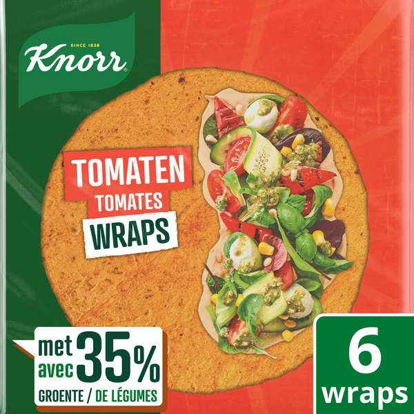 Knorr Groentewrap Tomaat