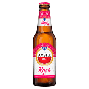 Amstel Rosébierflasche