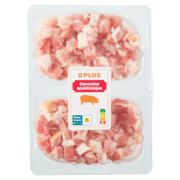 Dobbelsteentjes gerookt spek