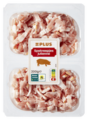 Julienne bacon strips