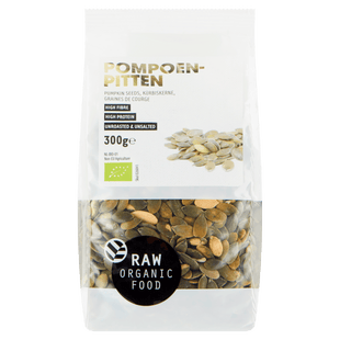 Raw Organic Food Pompoenpitten biologisch
