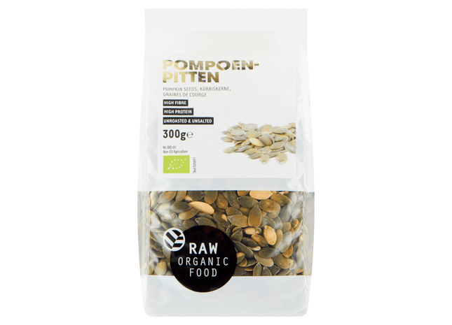 Raw Organic Food Pompoenpitten biologisch