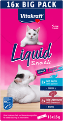 Vitakraft Liquid Snack BigPack Kip en Rund
