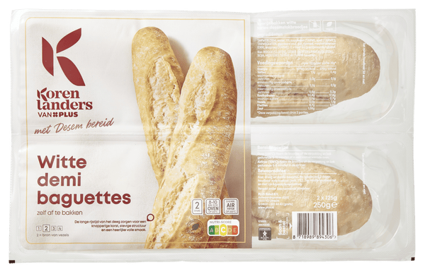 Korenlanders Desem demi baguette wit