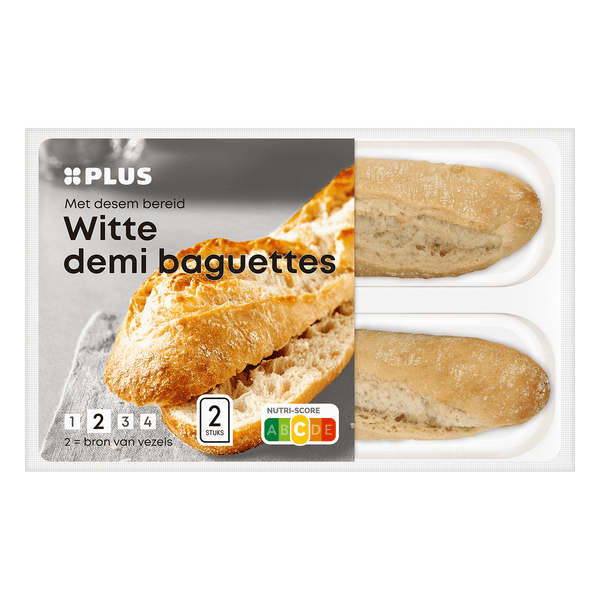 Korenlanders Desem demi baguette wit