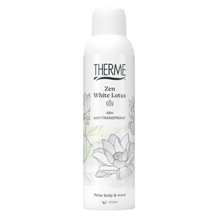 Therme Zen white lotus anti-transpirant spray