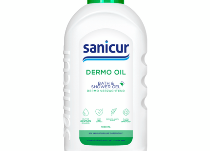 Sanicur Bath and shower gel dermo oil