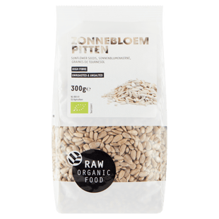 Raw Organic Food Zonnebloempitten biologisch