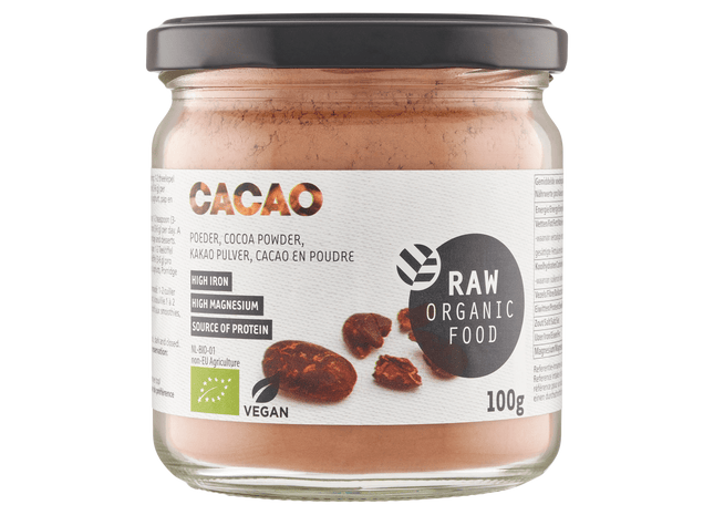 Raw Organic Food Cacaopoeder biologisch