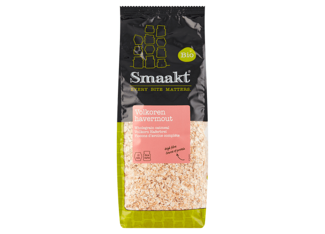 Smaakt Volkoren havermout biologisch