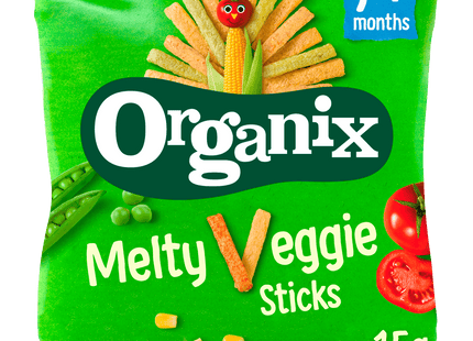 Organix Veggie Vegetable Sticks 7+m