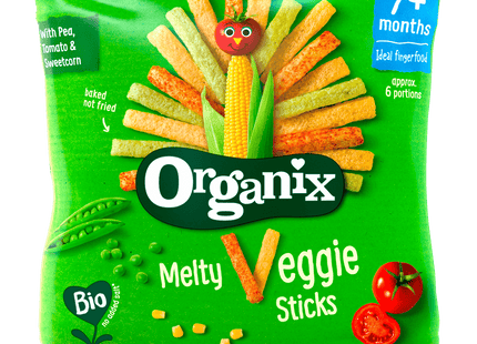 Organix Veggie Vegetable Sticks 7+m