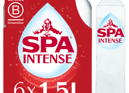 Spa Intense sparkling mineral water