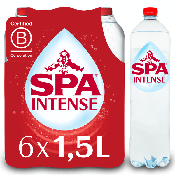 Spa Intense sprudelndes Mineralwasser