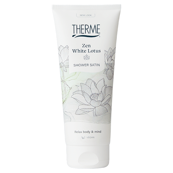 Therme Zen white lotus shower satin