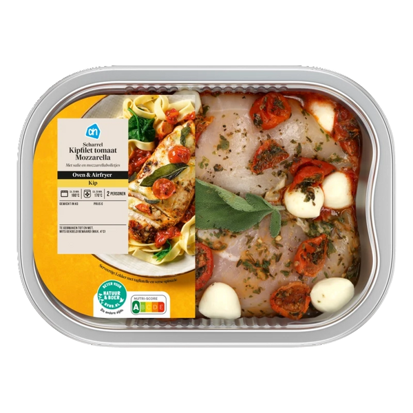 Ovenschotel kipfilet tomaat mozzarella