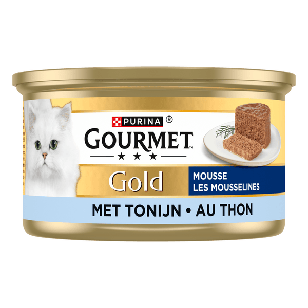 Gourmet Gold Mousse Katzenfutter nass mit Thunfisch