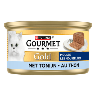 Gourmet Gold mousse kattenvoer nat met tonijn