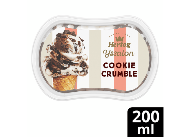 Hertog IJssalon mini cookie crumble