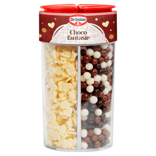 Dr. Oetker Chocofantasie taart versiering