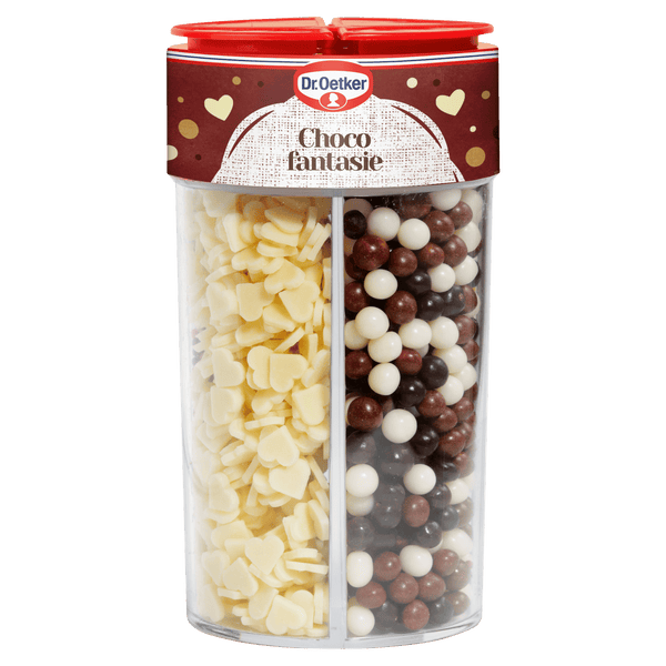 Dr. Oetker Chocofantasie taart versiering