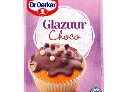 Dr. Oetker Glazuur choco taart versiering