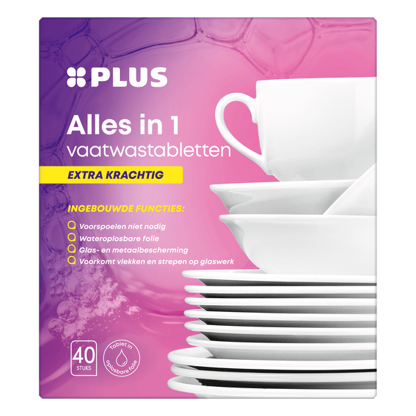 Vaatwastabletten all-in-one