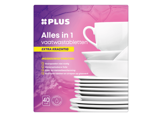 Vaatwastabletten all-in-one