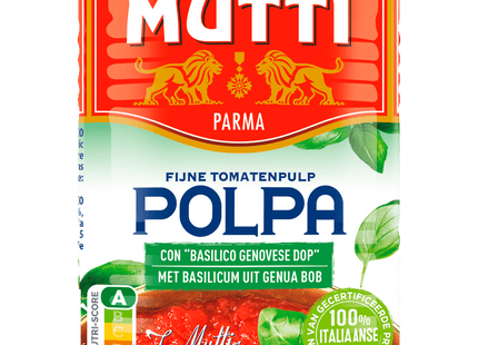 Mutti Polpa Basil