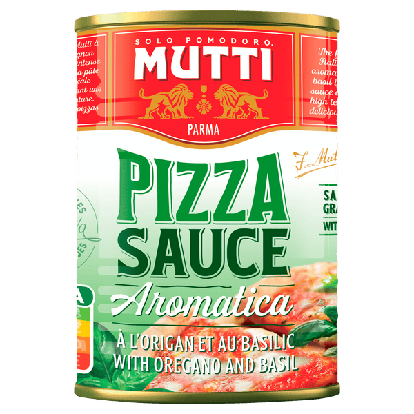 Mutti Pizzasaus Aromatizzata