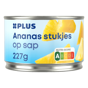 Ananasstukjes op sap