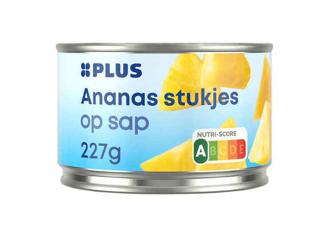 Ananasstukjes op sap