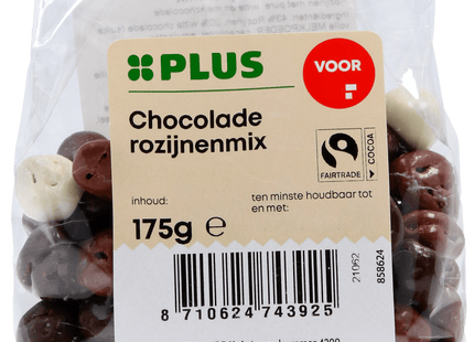 Chocolade rozijnenmix