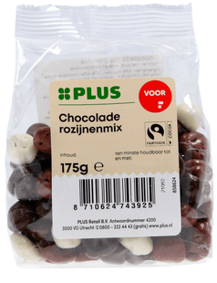 Chocolade rozijnenmix