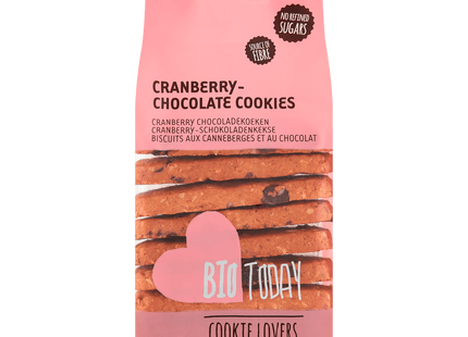 BioToday Cranberry chocoladekoeken biologisch