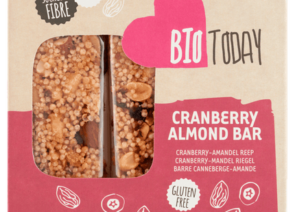 BioToday Nut bar cranberry almond