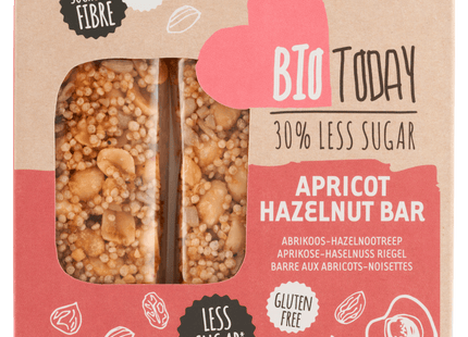 BioToday Nut bar apricot hazelnut organic