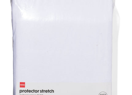 molton fitted sheet for box spring 140x200 cotton/stretch white