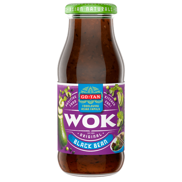 Go-Tan Wok-Sauce Schwarze Bohnen, ganz natürlich